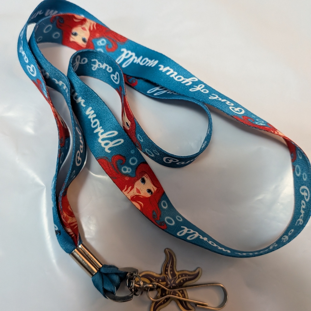 Ariel Lanyard with Starfish Charm